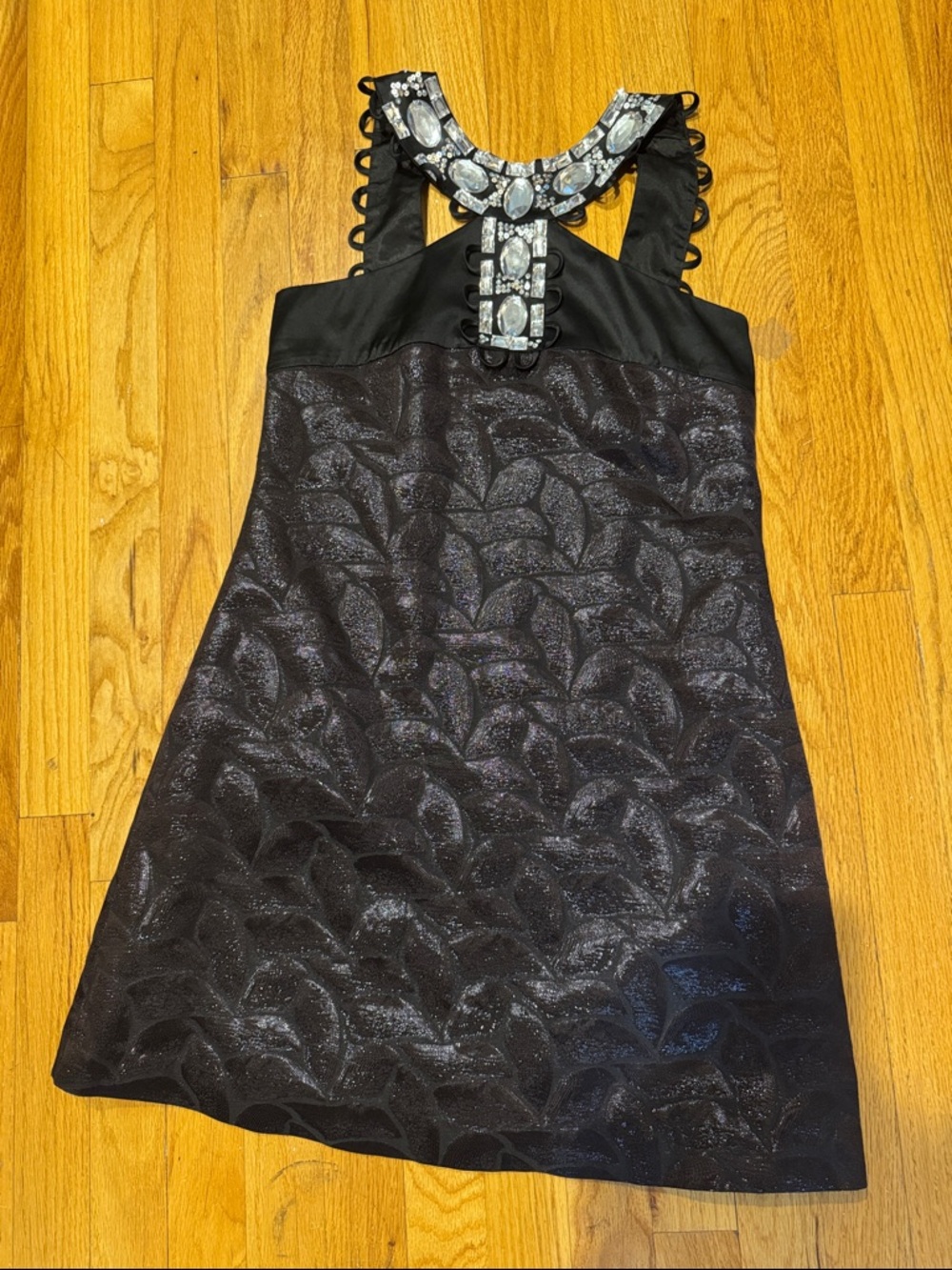 ARDEN B• embellished mini dress